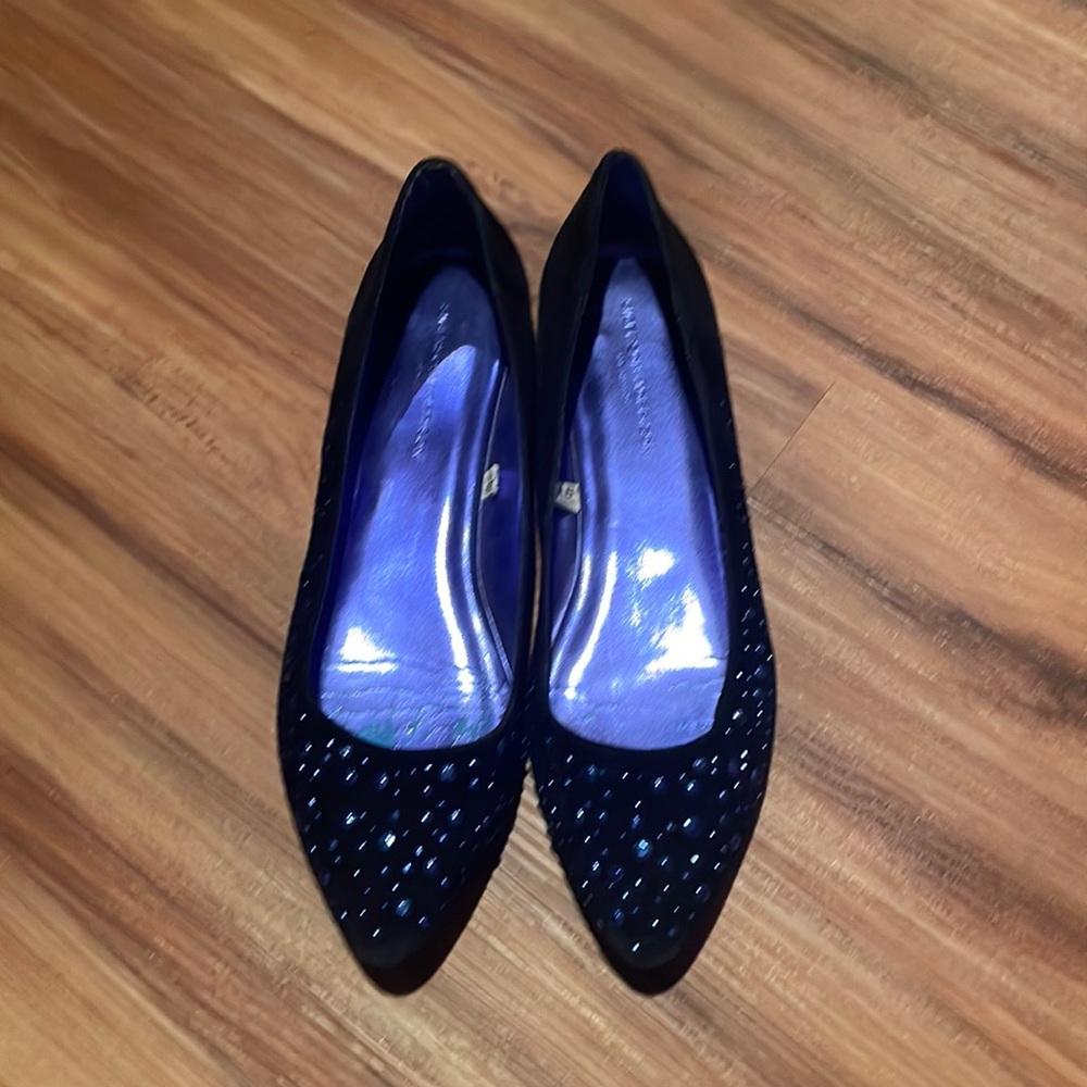 sigerson Morrison blue flats